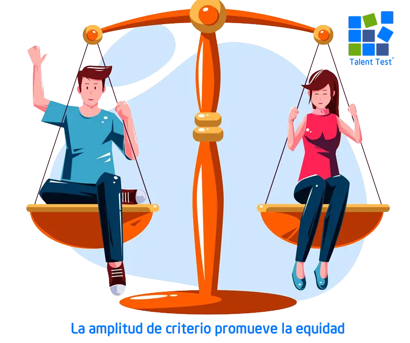 La amplitud de criterio evita contrataciones basadas en prejuicios como edad, género y la apariencia.