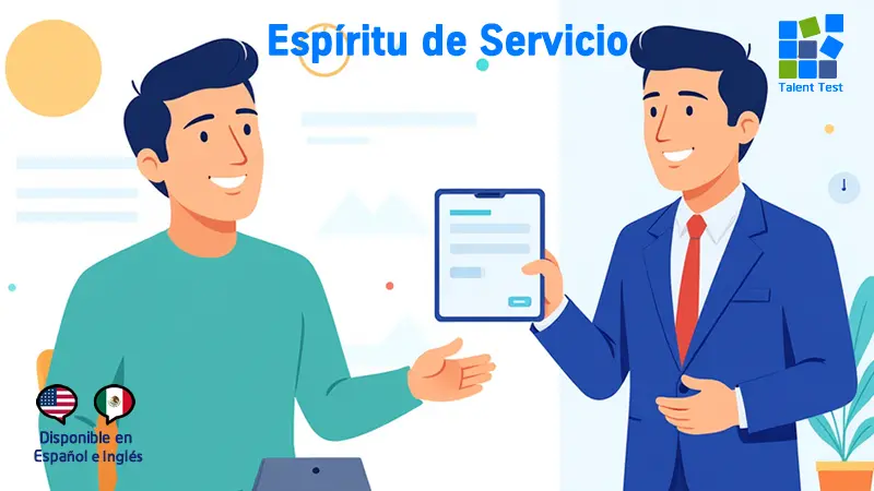 Con la plataforma Talent Test y su evalaución de Espíritu de Servicio logramos un liderazgo estratégico basado en empatía y servicio