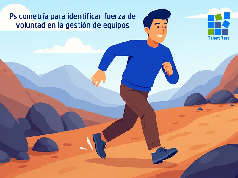 Fuerza de voluntad en líderes evaluada con psicometría online de Talent Test Online
