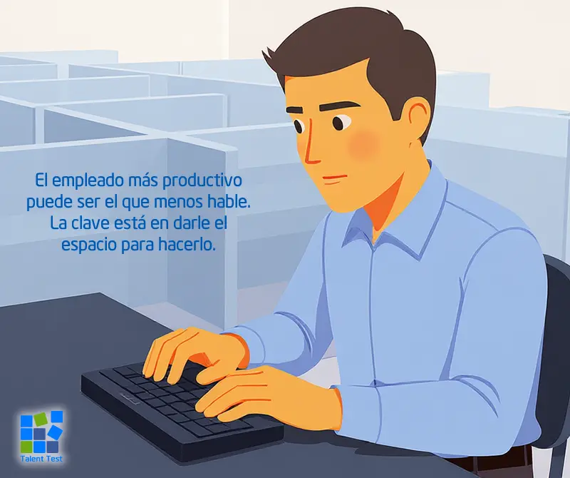 La psicometría online de Talent Test Online permite evaluar la personalidad apática y su impacto laboral