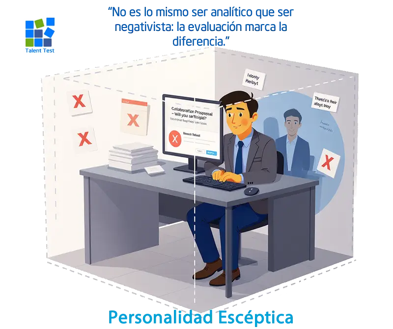 La psicometría online de Talent Test Online revela lo que la entrevista no muestra.