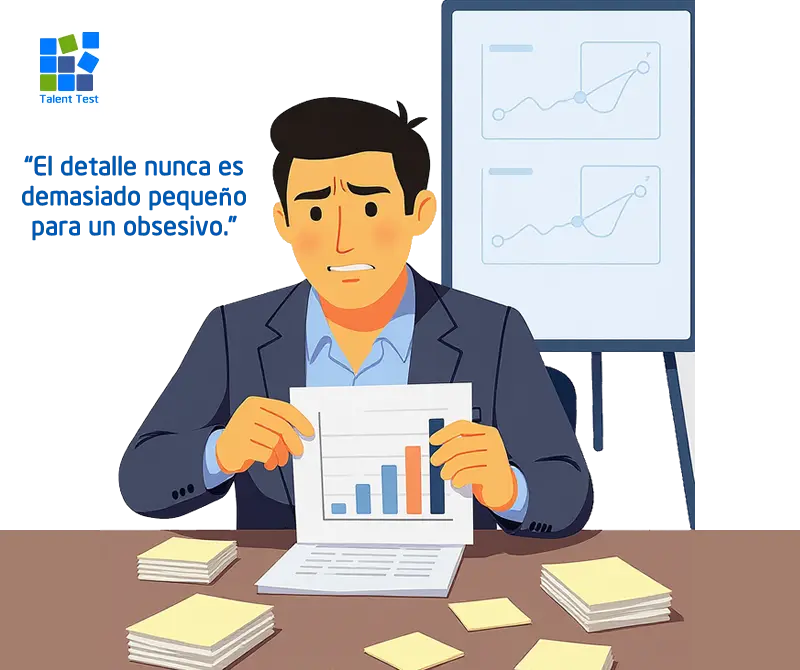 Reconoce esta actitud con Talent Test Online: Cuando el perfeccionismo domina, la eficiencia se paraliza.