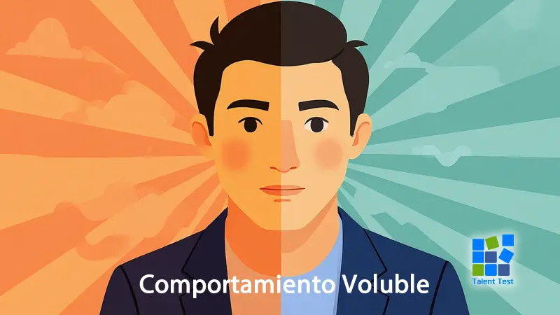 Interfaz de prueba psicométrica que evalúa cambios de humor y adaptabilidad – Talent Test Online