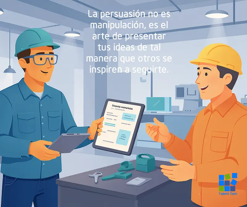 Herramienta digital para prueba psicométrica enfocada en competencias directivas y persuasión.
