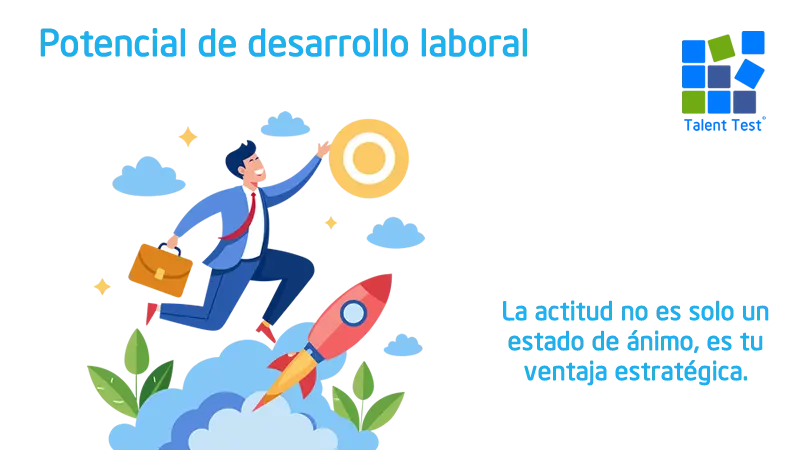 Talent Test Online ofrece la prueba de potencial laboral, ideal para medir la actitud de sus evaluados