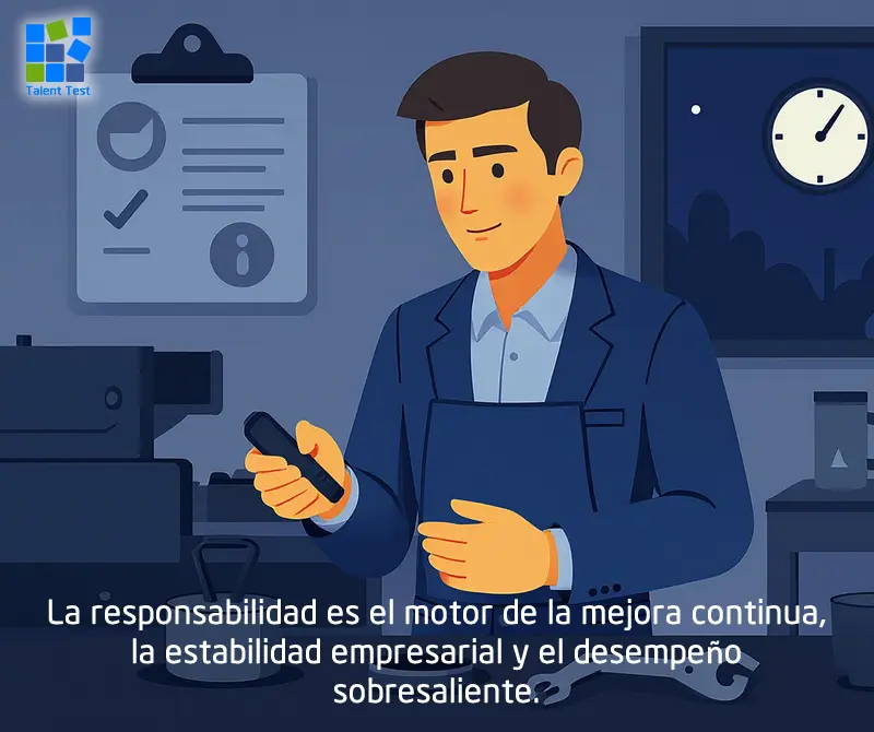 Evaluación de responsabilidad en Uruguay mediante herramienta de psicometría profesional Talent Test Online.