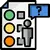 Icono del módulo de evaluaciones personalizadas y cuestionarios de conocimiento